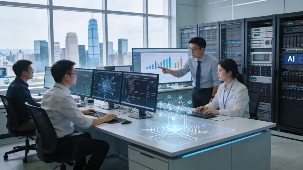 China Builds AI Model Diverging From Western Vision