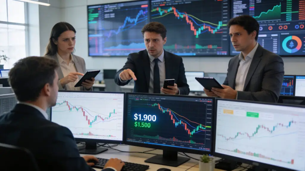 Ethereum Falls Toward $1,900 as Analysts Warn of $1,500