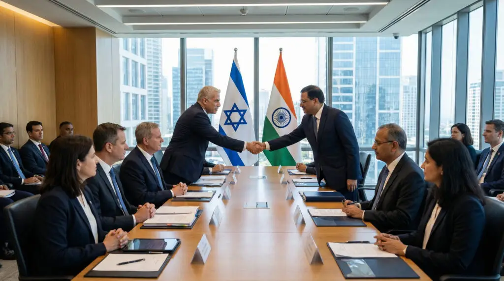 Israel Deepens Economic Ties With India on Trade Goals