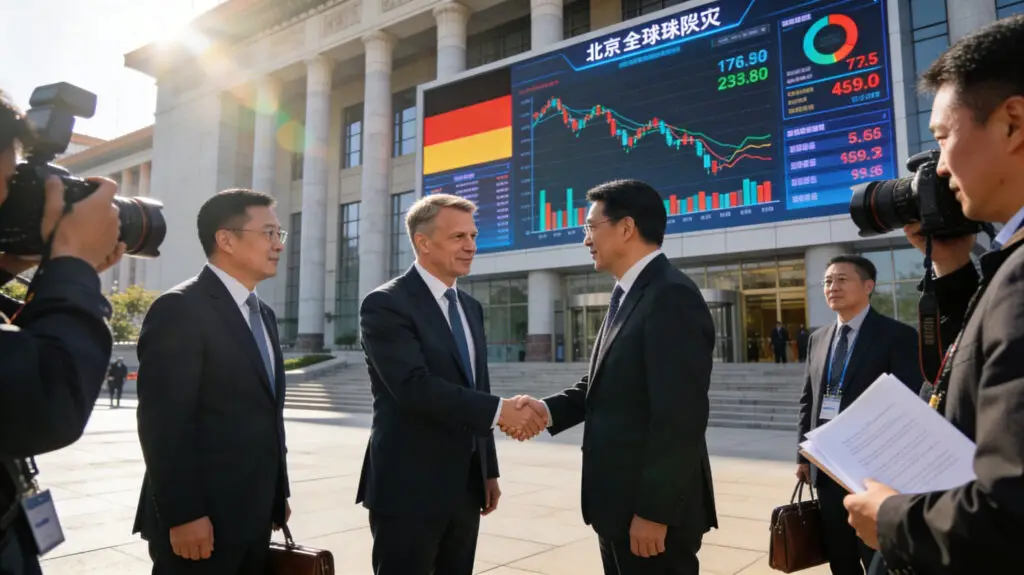 Merz Beijing Visit Highlights Germany Global Decline