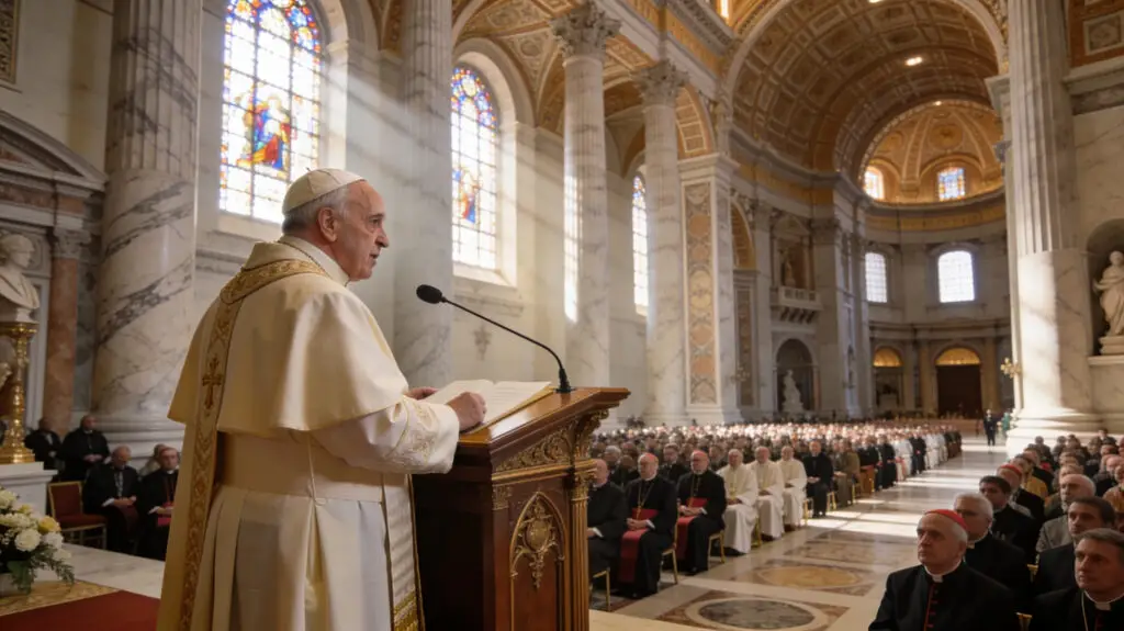 Pope Leo XIV Condemns Human Trafficking as Crime