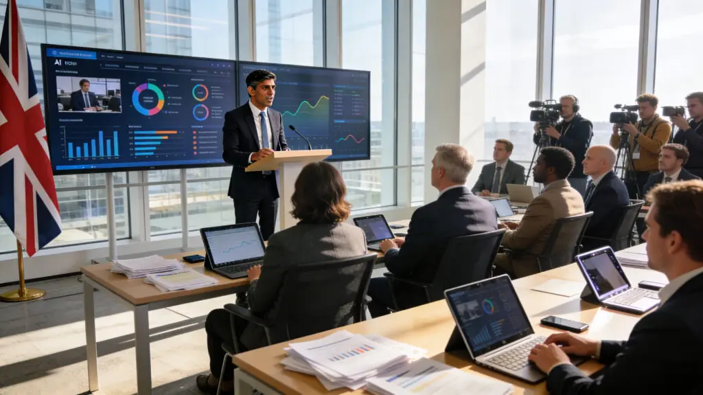 Sunak Says AI Will Reshape Work Not Cause Job Losses