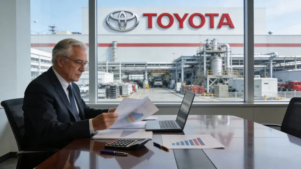 Toyota Profit Drops 43% As Finance Chief Takes CEO Role
