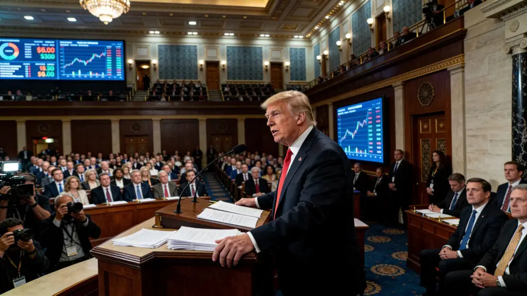 Trump Faces State of Union Amid Economic Trust Drop