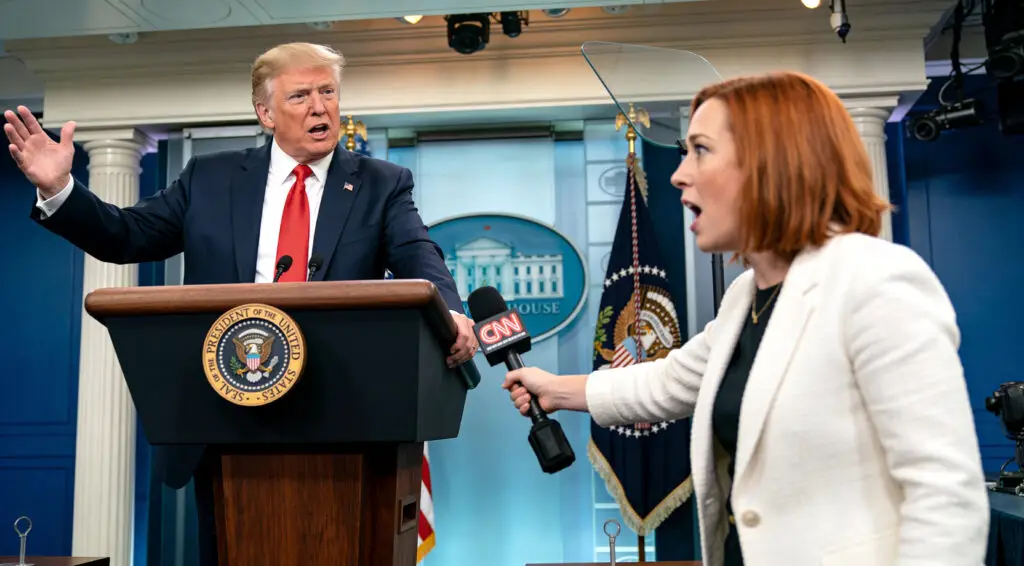 Trump Slams CNN Reporter Over Epstein Files