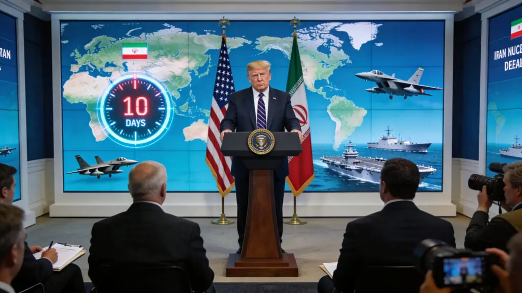 Trump Warns World 10 Days to See Possible Iran Nuclear Deal