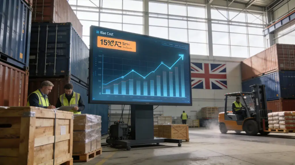 UK Faces Higher Costs After 15% Trump Tariff