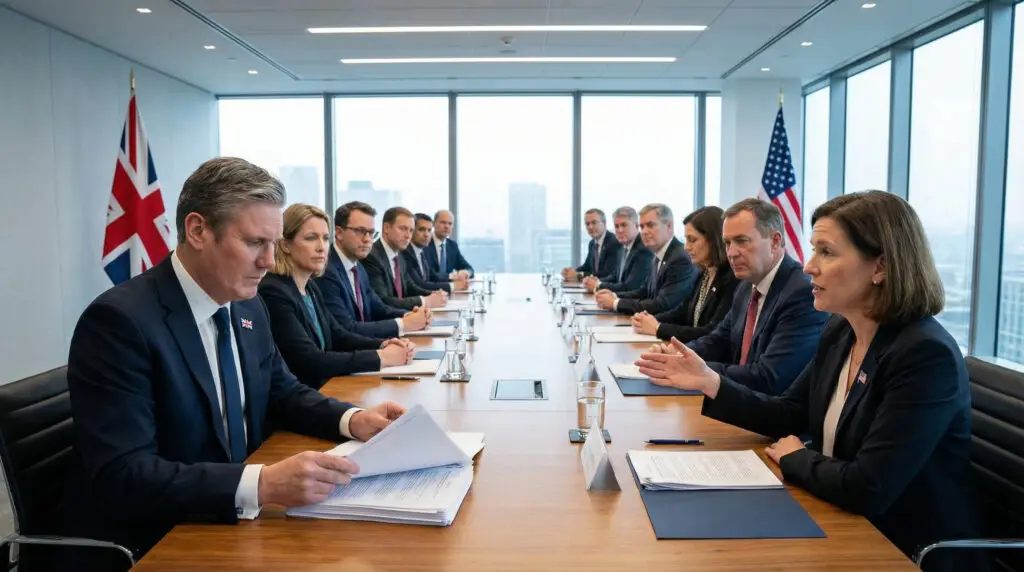 UK Seeks Best Trade Terms As US Tariffs Rise Under Trump Plan