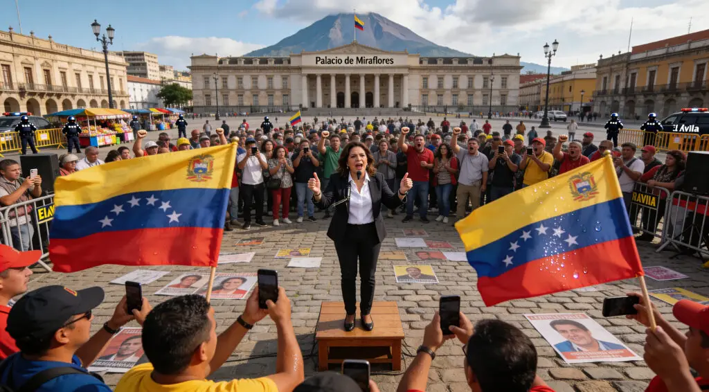Venezuela Election Hopes Rise as Machado Suggests 2026 Vote