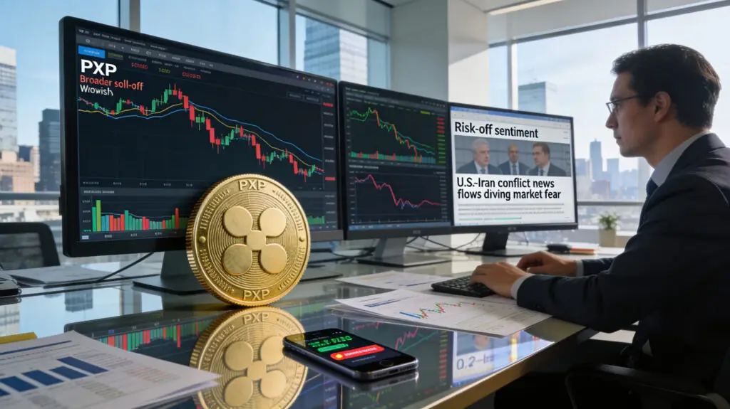 AI Predicts XRP Drop As U.S.–Iran Conflict Raises Market Risks