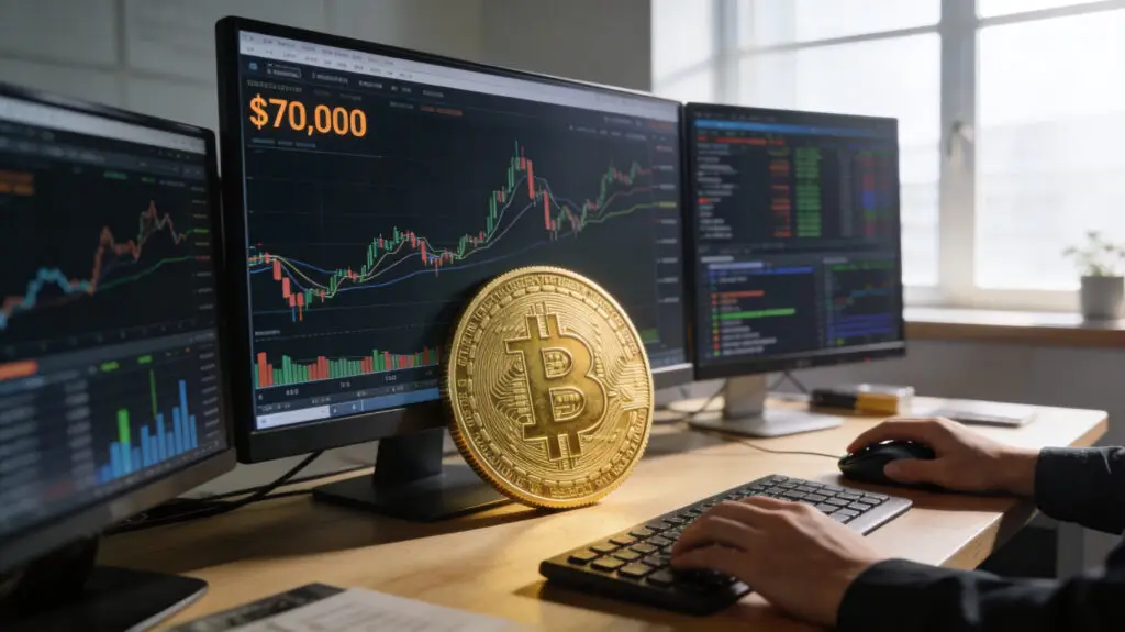 Bitcoin Holds Near $70K As Traders Await US CPI Data