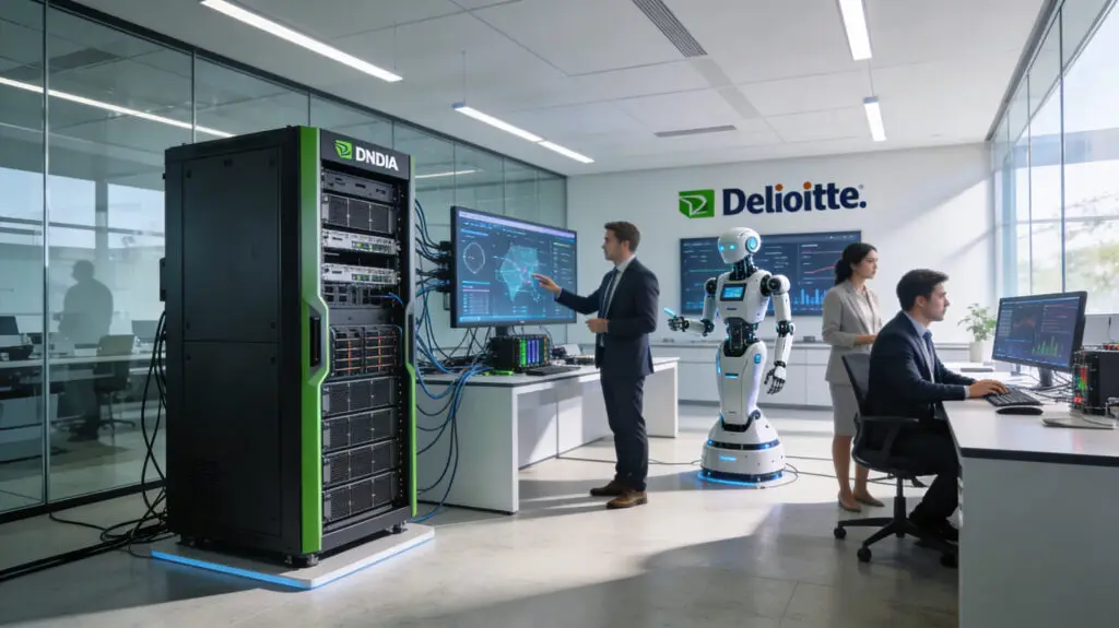 Deloitte NVIDIA Launch Physical AI For Enterprise Growth
