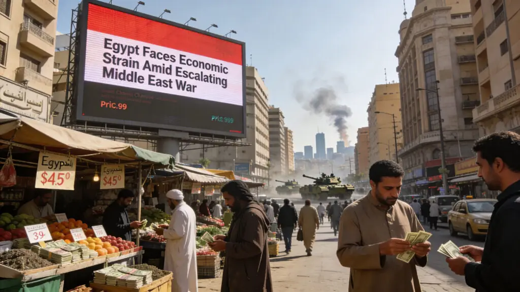 Egypt Faces Economic Strain Amid Escalating Middle East War