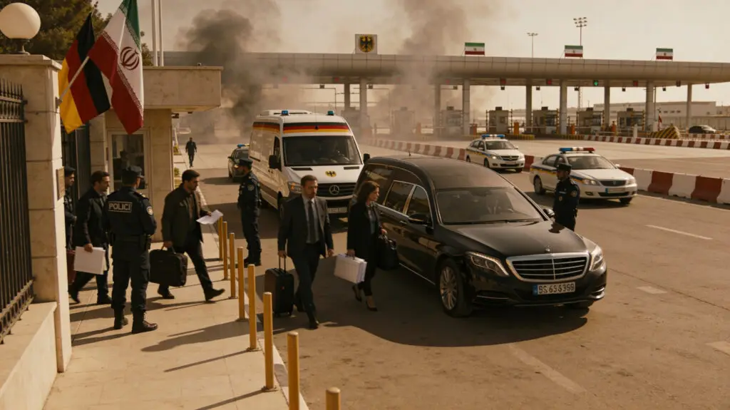 Germany Relocates Embassy Staff From Tehran Amid Iran Conflict