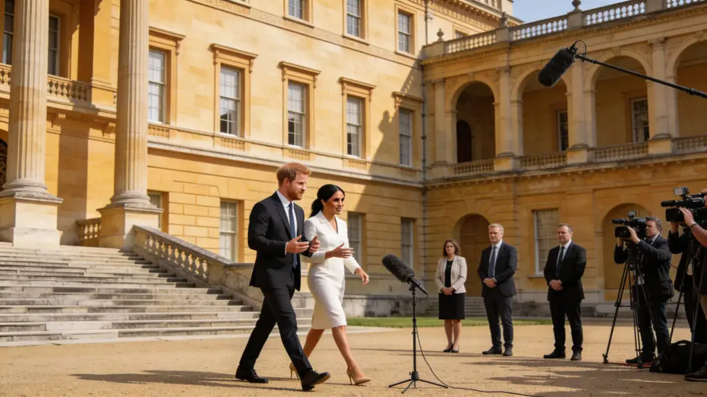 Harry And Meghan Criticize New Royal Biography Claims