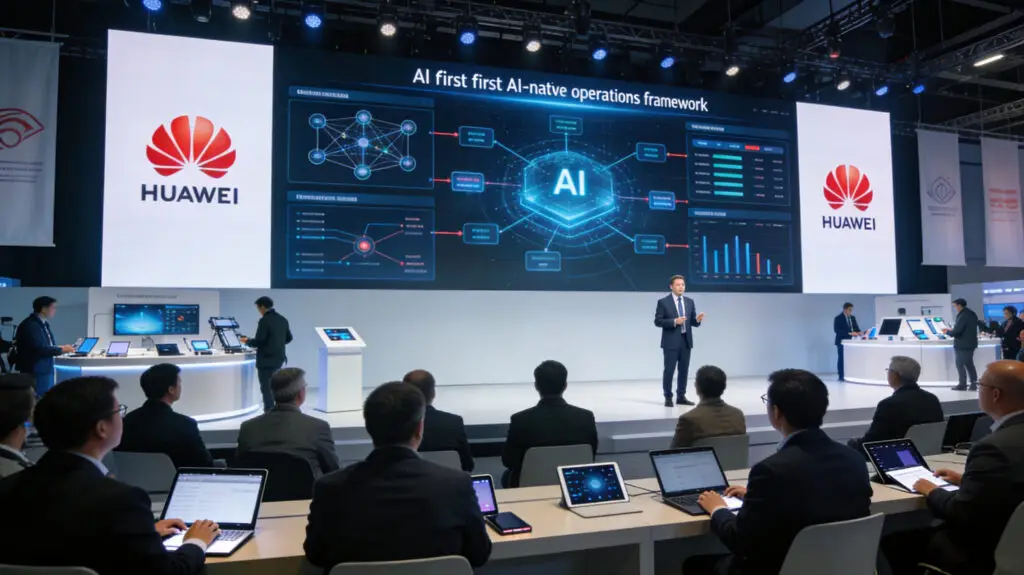 Huawei Introduces First AI-Native Operations Framework At MWC