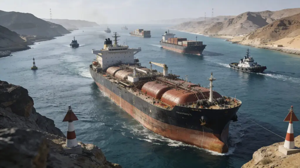 Iran Conflict Disrupts Strait Of Hormuz Oil Shipping