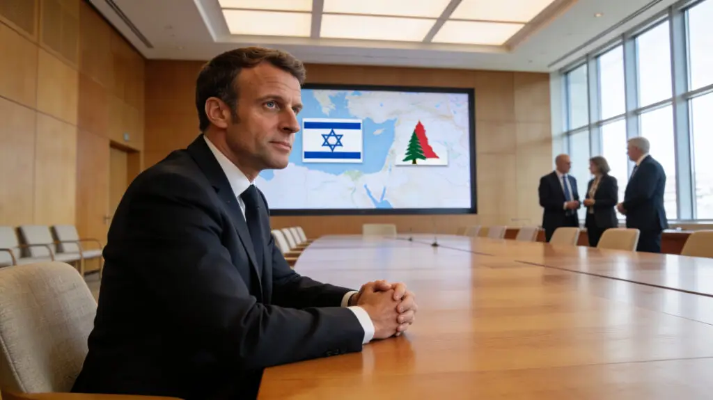 Macron Calls For Israel Lebanon Talks To Prevent Conflict