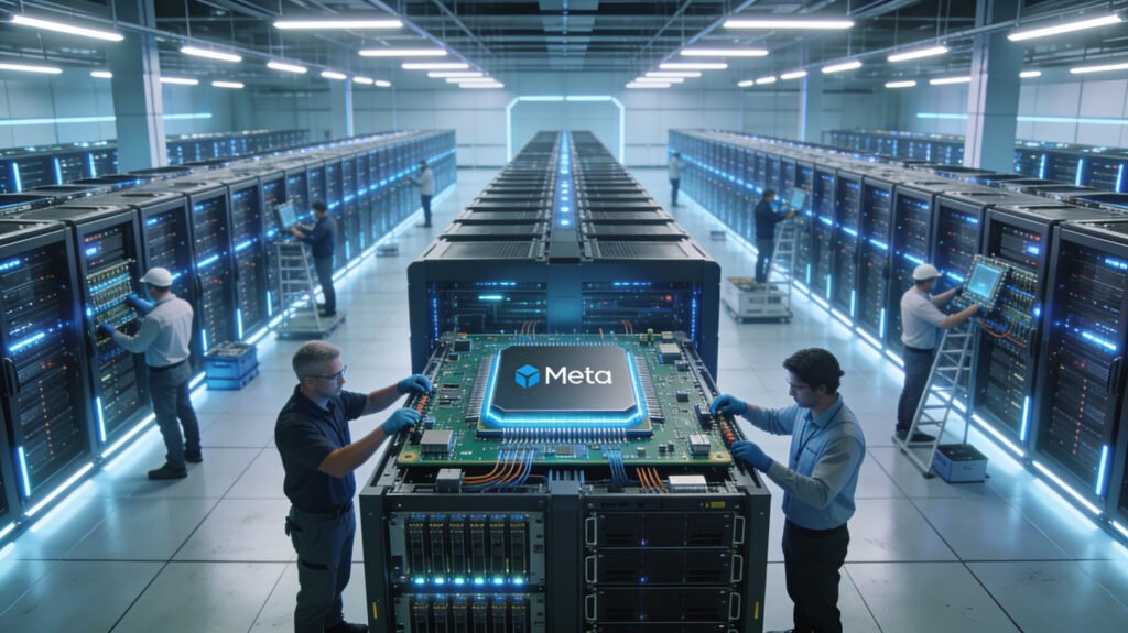 Meta Unveils In House AI Chips For Data Center Expansion