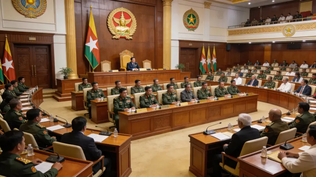 Myanmar Parliament Reconvenes With Military Dominating Seats