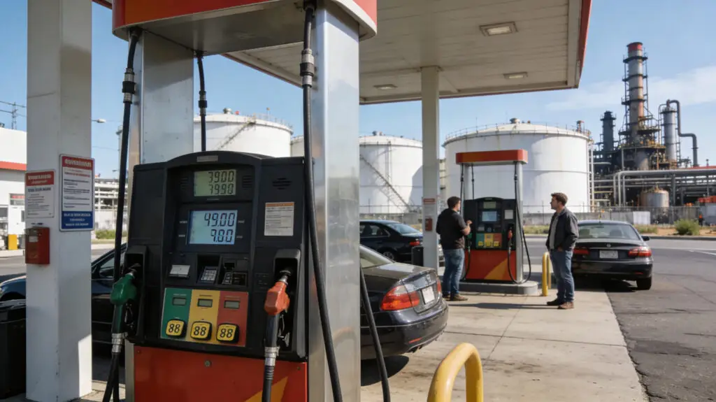 Oil Prices Fall Yet Gas Prices Remain Elevated In US