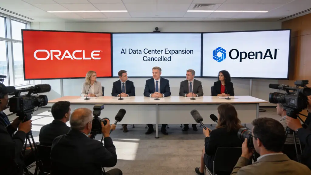 Oracle OpenAI Cancel Texas AI Data Center Expansion Plan