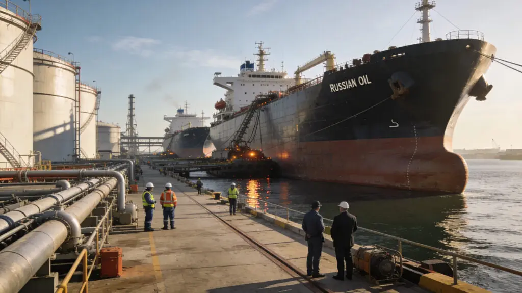 US Grants Temporary Waiver For Russian Oil Imports