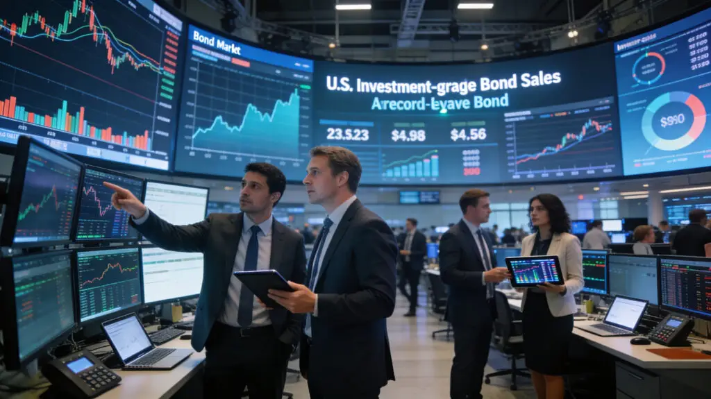 US Investment Grade Bond Sales Near Record Levels Again