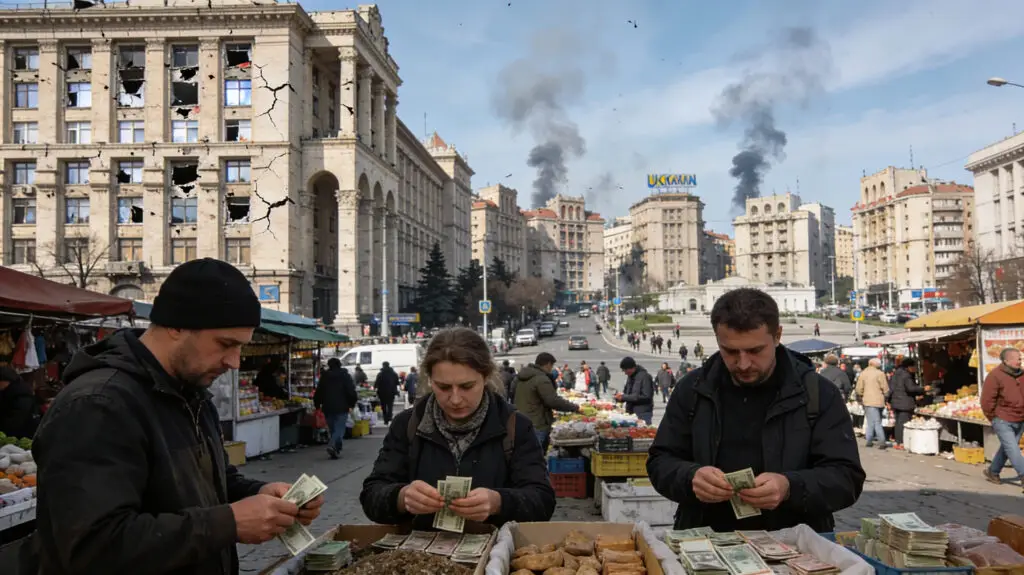 Ukraine Battles Economic Crisis While Fighting War