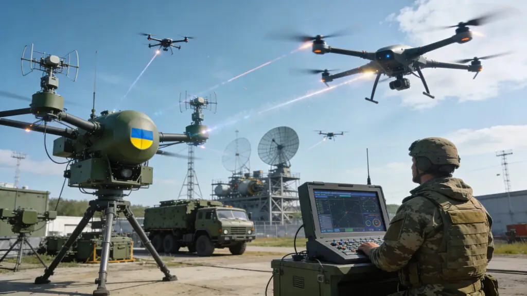 Ukraine Drone Defense Tech Gains Global Demand